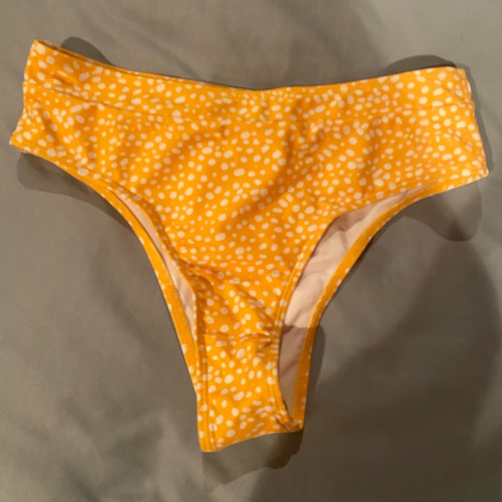 Yellow Bikini Bottoms